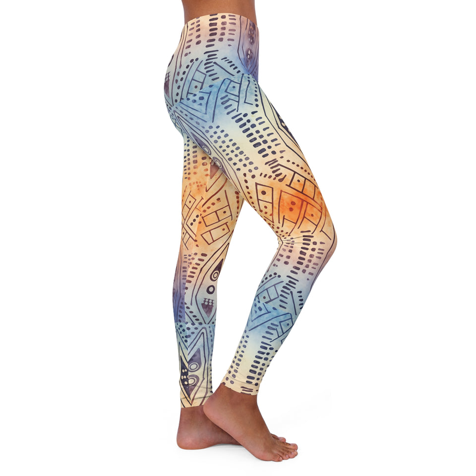 Women's Spandex Leggings (AOP)