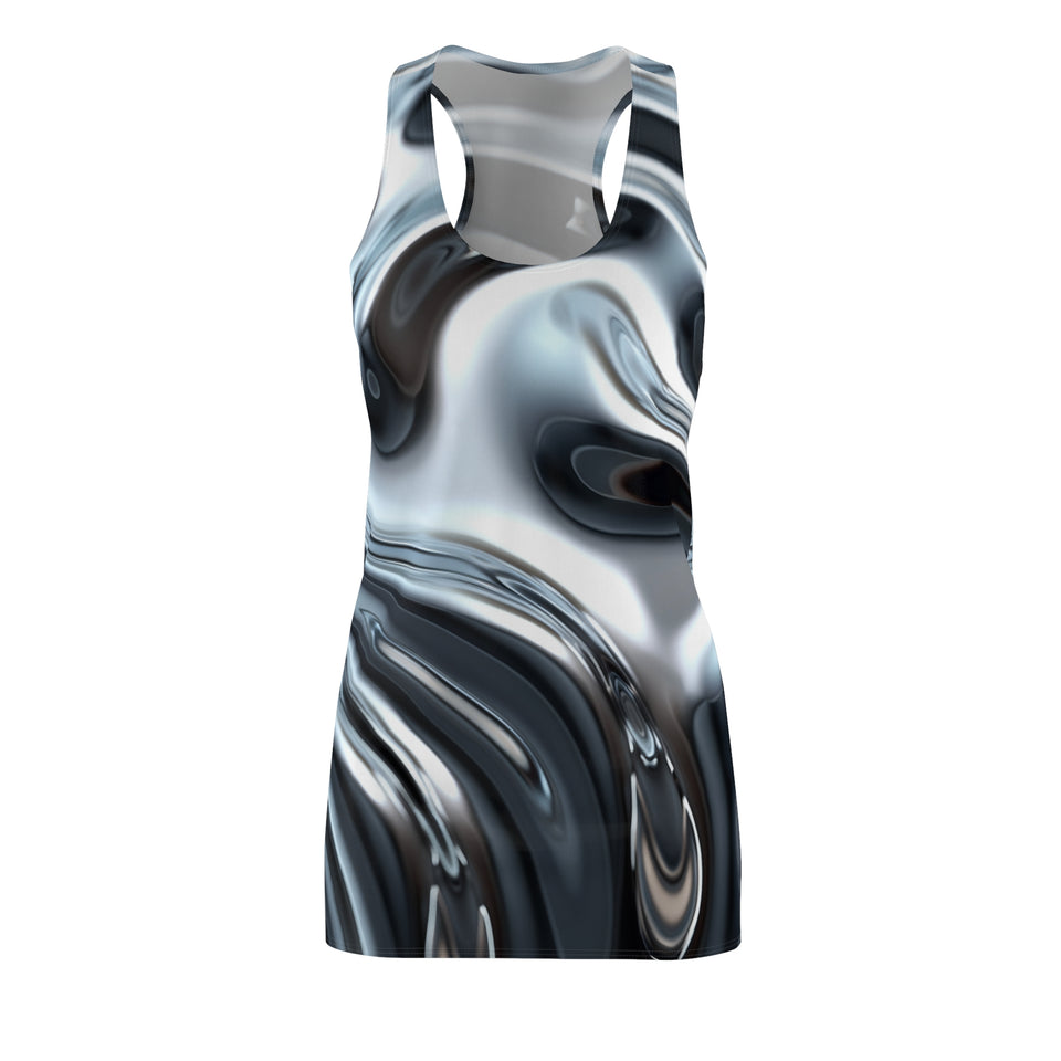Women's Cut & Sew Racerback Dress (AOP)