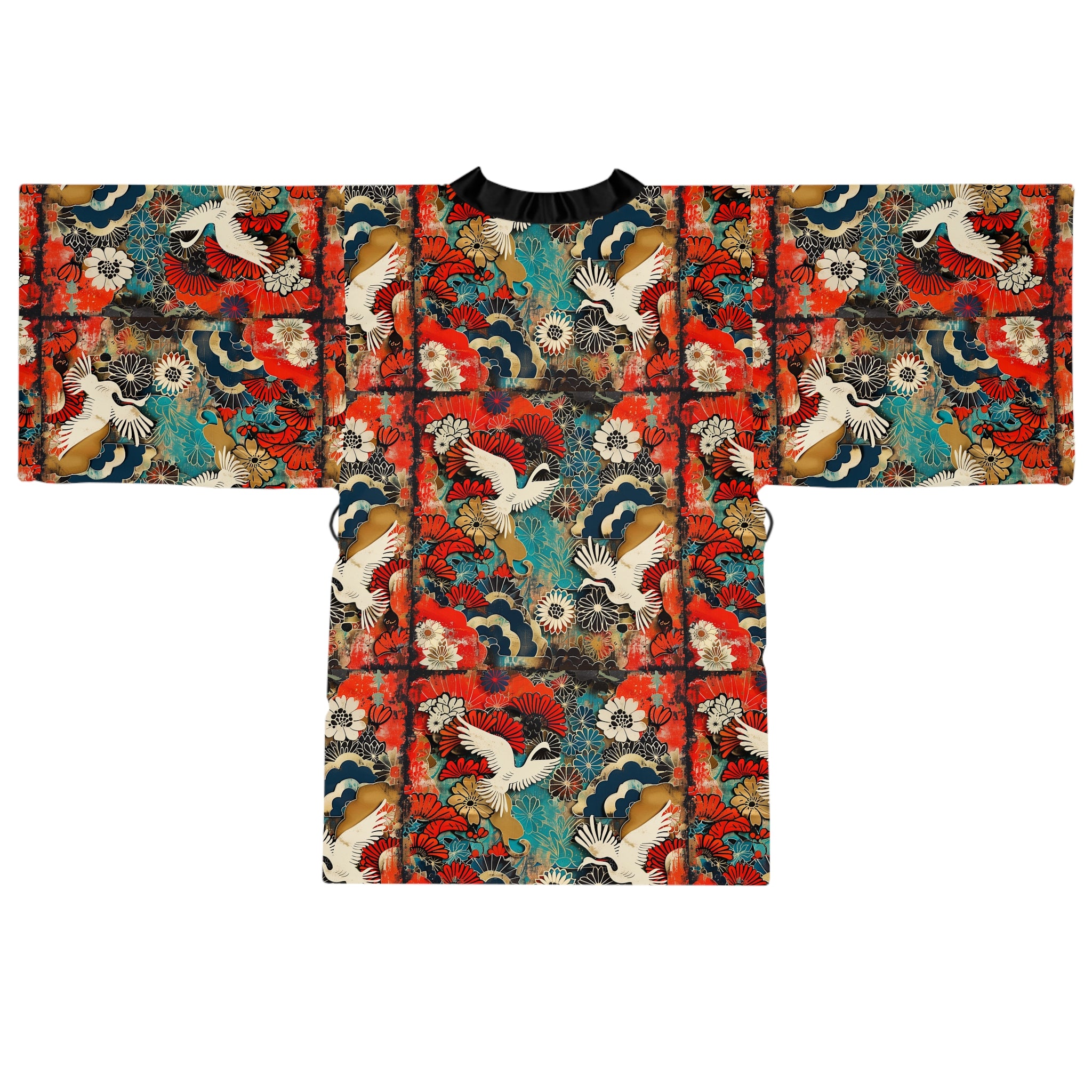 Long Sleeve Kimono Robe (AOP)