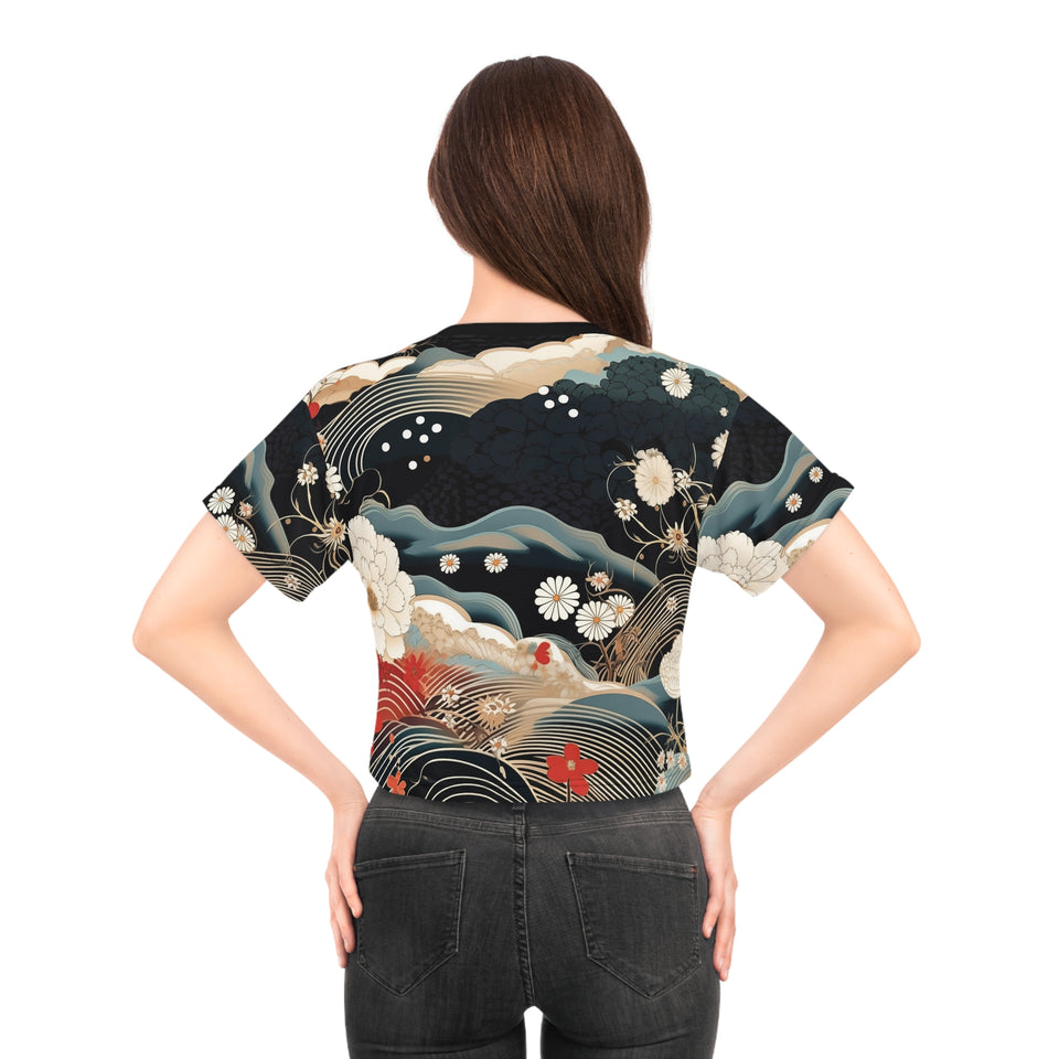 Crop Tee (AOP)