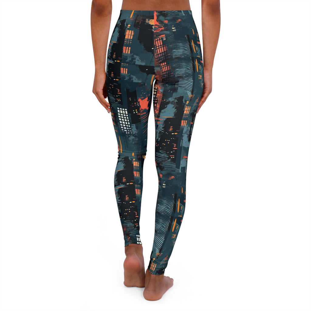 Women's Casual Spandex Leggings (AOP)