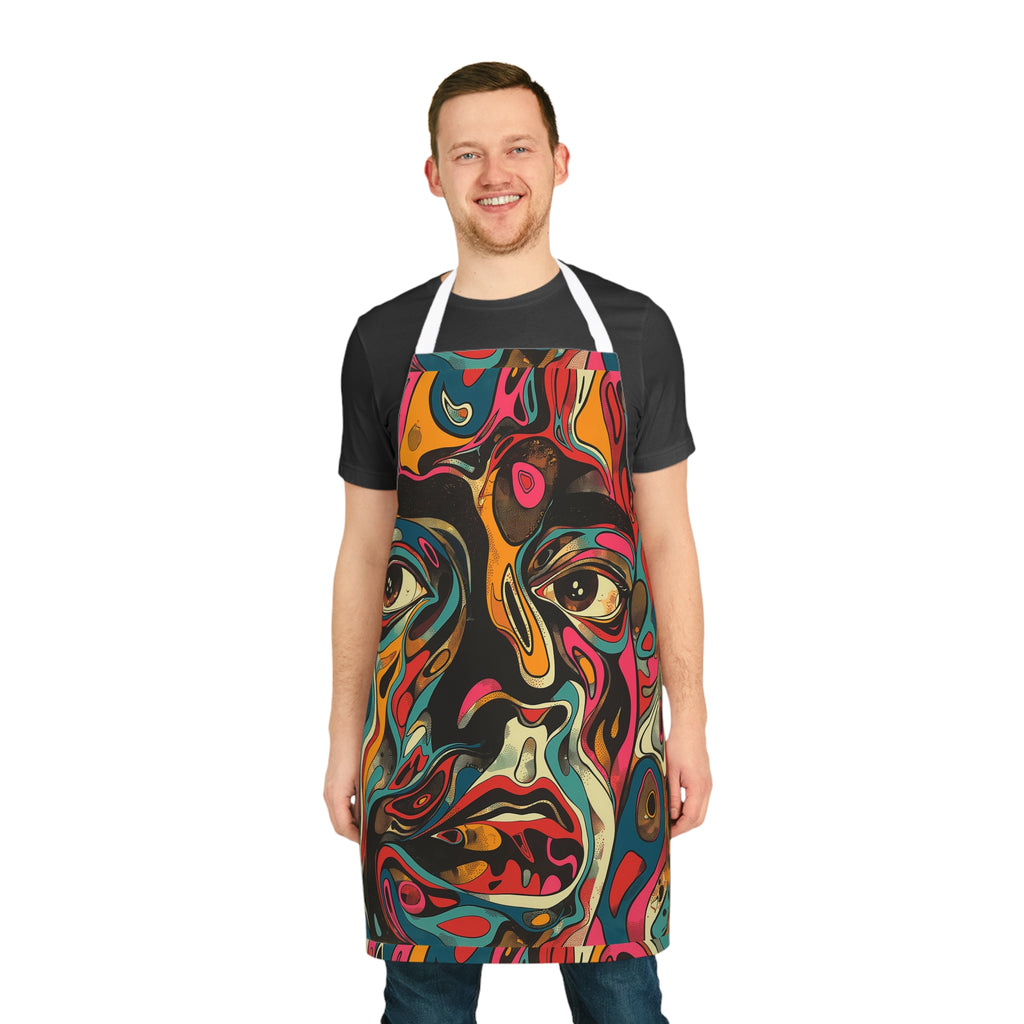 Apron, 5-Color Straps (AOP)