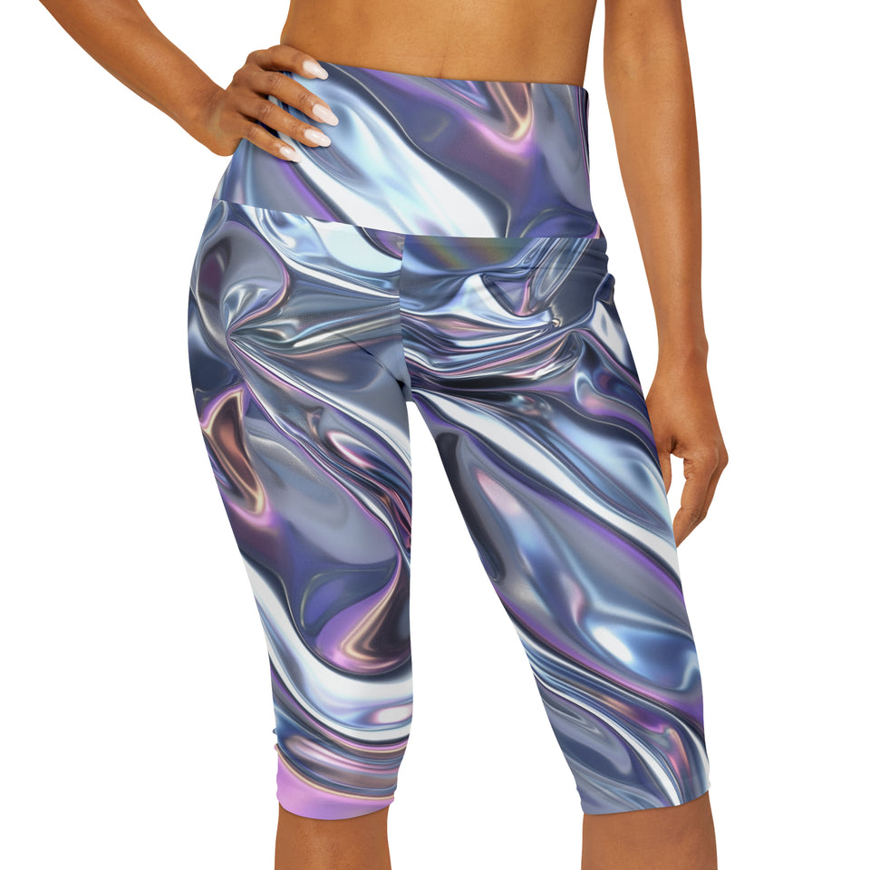 Yoga Capri Leggings (AOP)