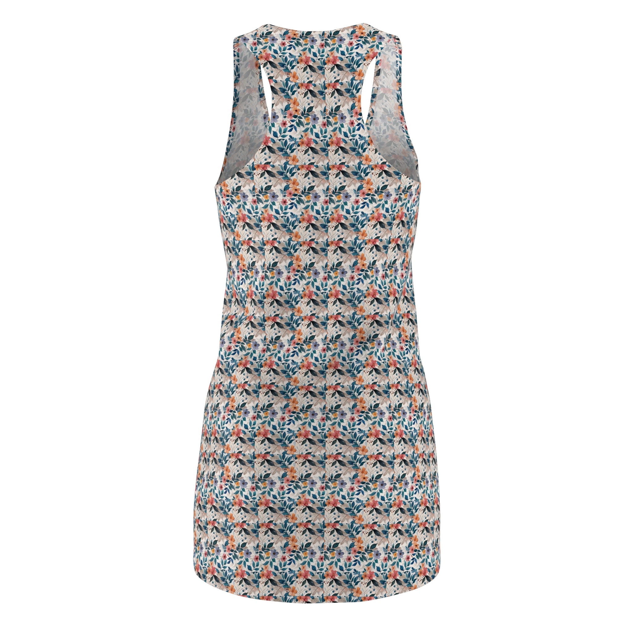 Women's Cut & Sew Racerback Dress (AOP)