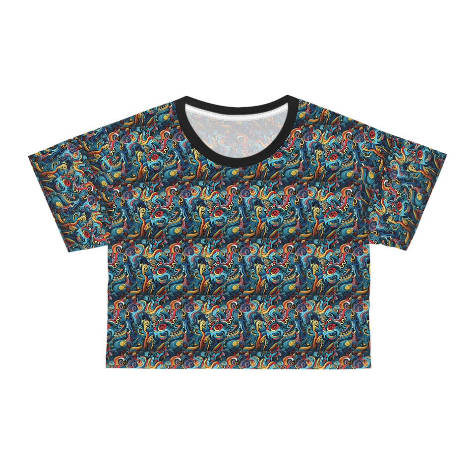 Crop Tee (AOP)