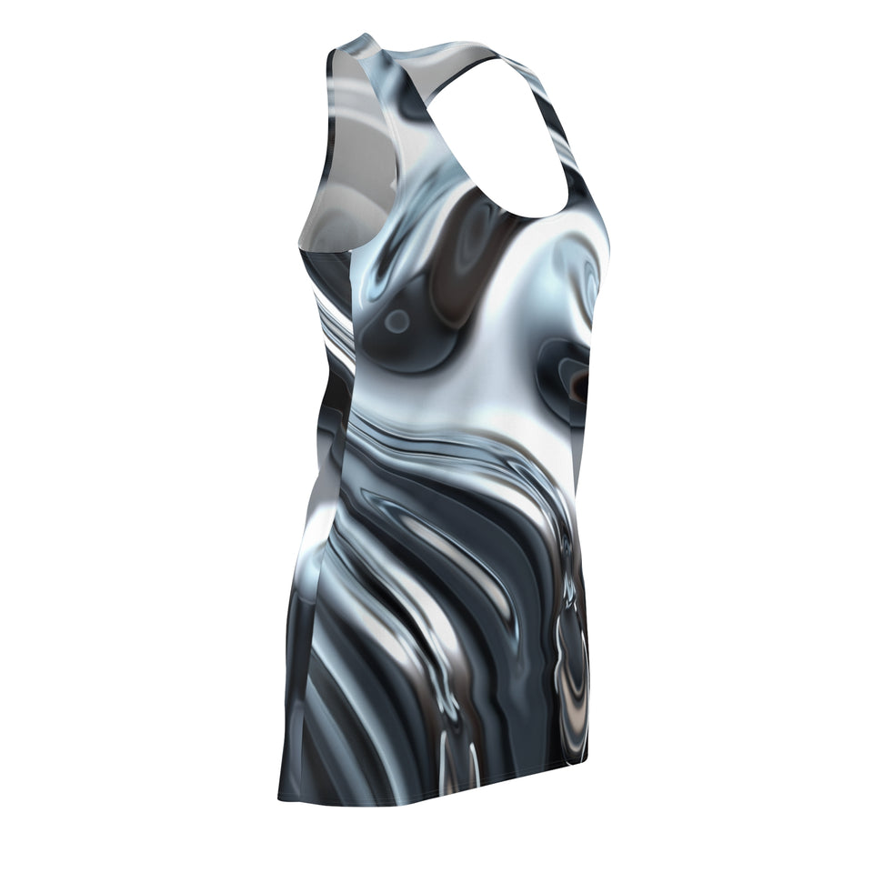 Women's Cut & Sew Racerback Dress (AOP)