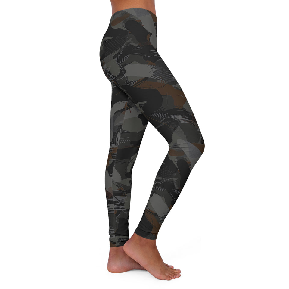 Women's Casual Spandex Leggings (AOP)