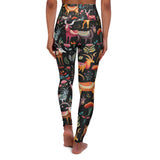 High Waisted Yoga Leggings (AOP)