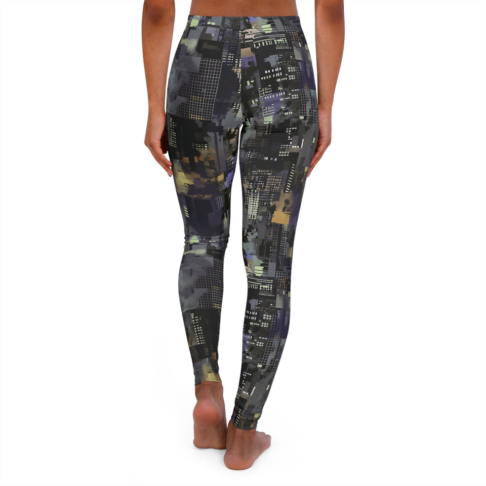 Women's Casual Spandex Leggings (AOP)