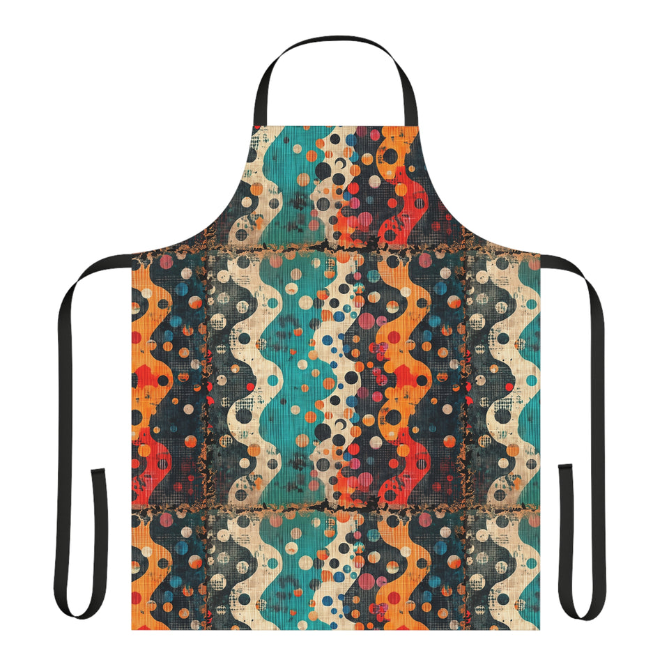Apron, 5-Color Straps (AOP)
