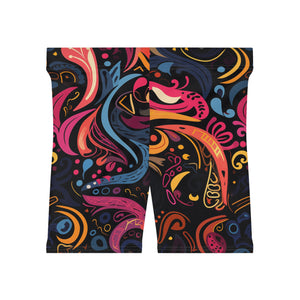 Women's Biker Shorts (AOP)