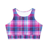 Fully Lined, Padded Sports Bra (AOP)