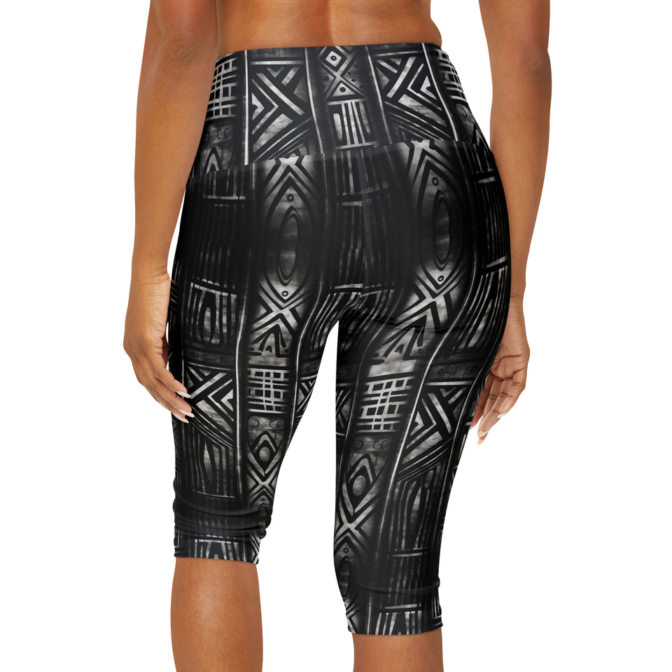 Yoga Capri Leggings (AOP)