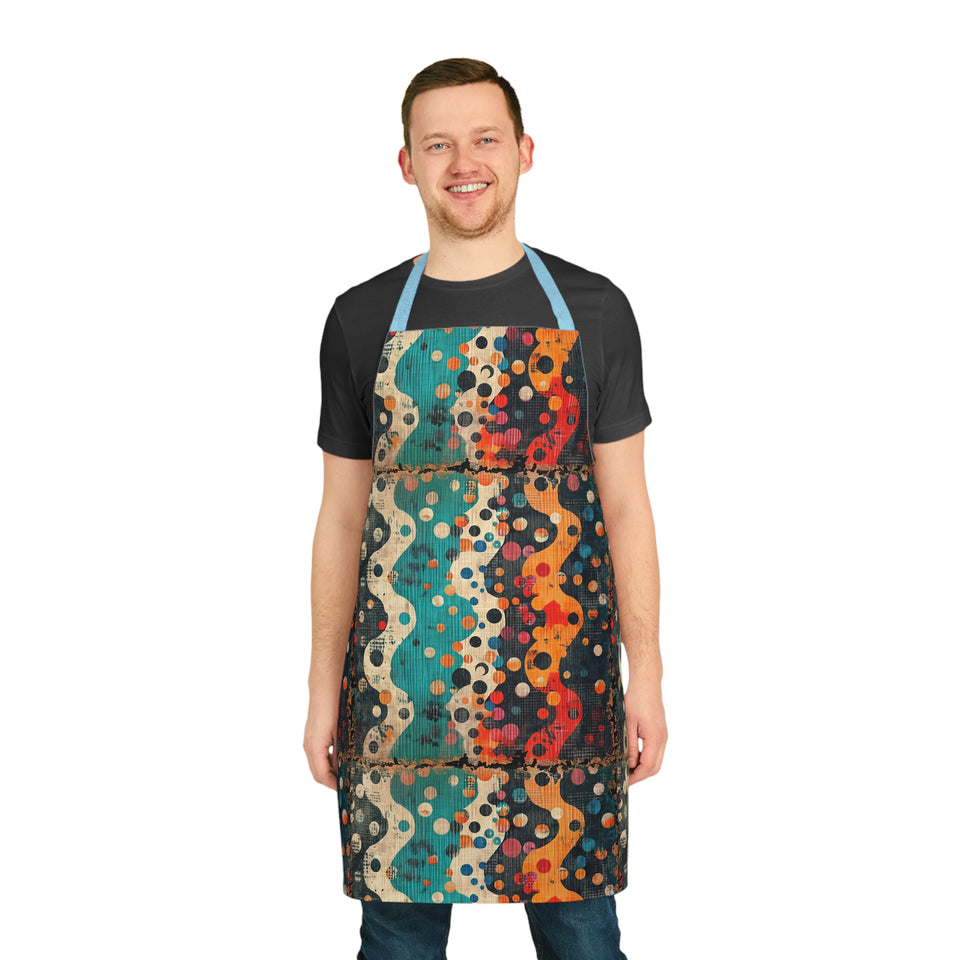 Apron, 5-Color Straps (AOP)