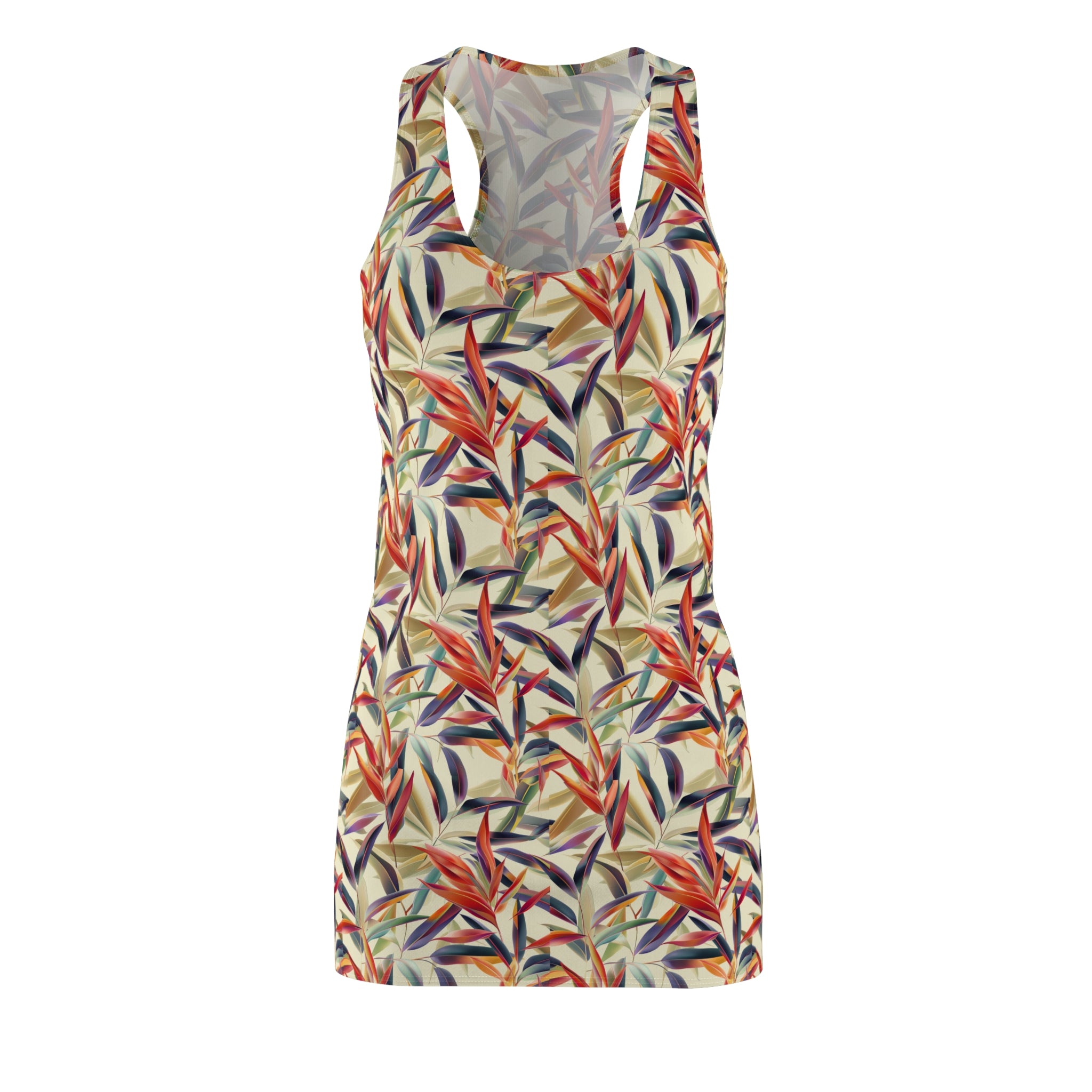 Women's Cut & Sew Racerback Dress (AOP)