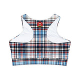 Fully Lined, Padded Sports Bra (AOP)
