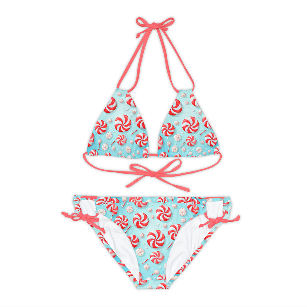 Strappy Bikini Set (AOP)