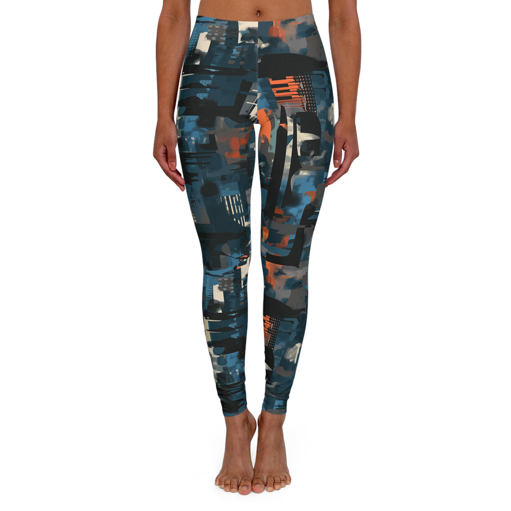 Women's Casual Spandex Leggings (AOP)
