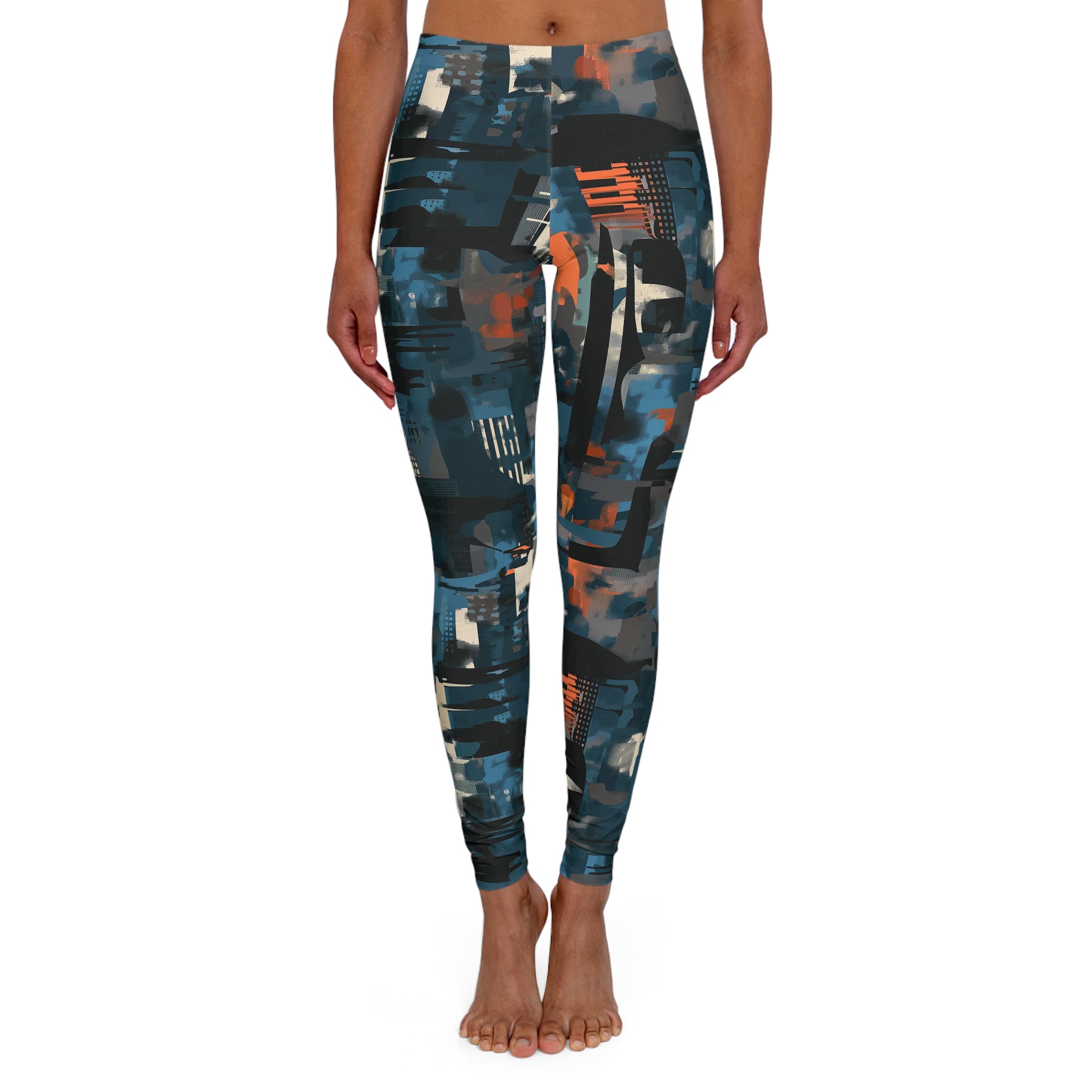 Women's Casual Spandex Leggings (AOP)