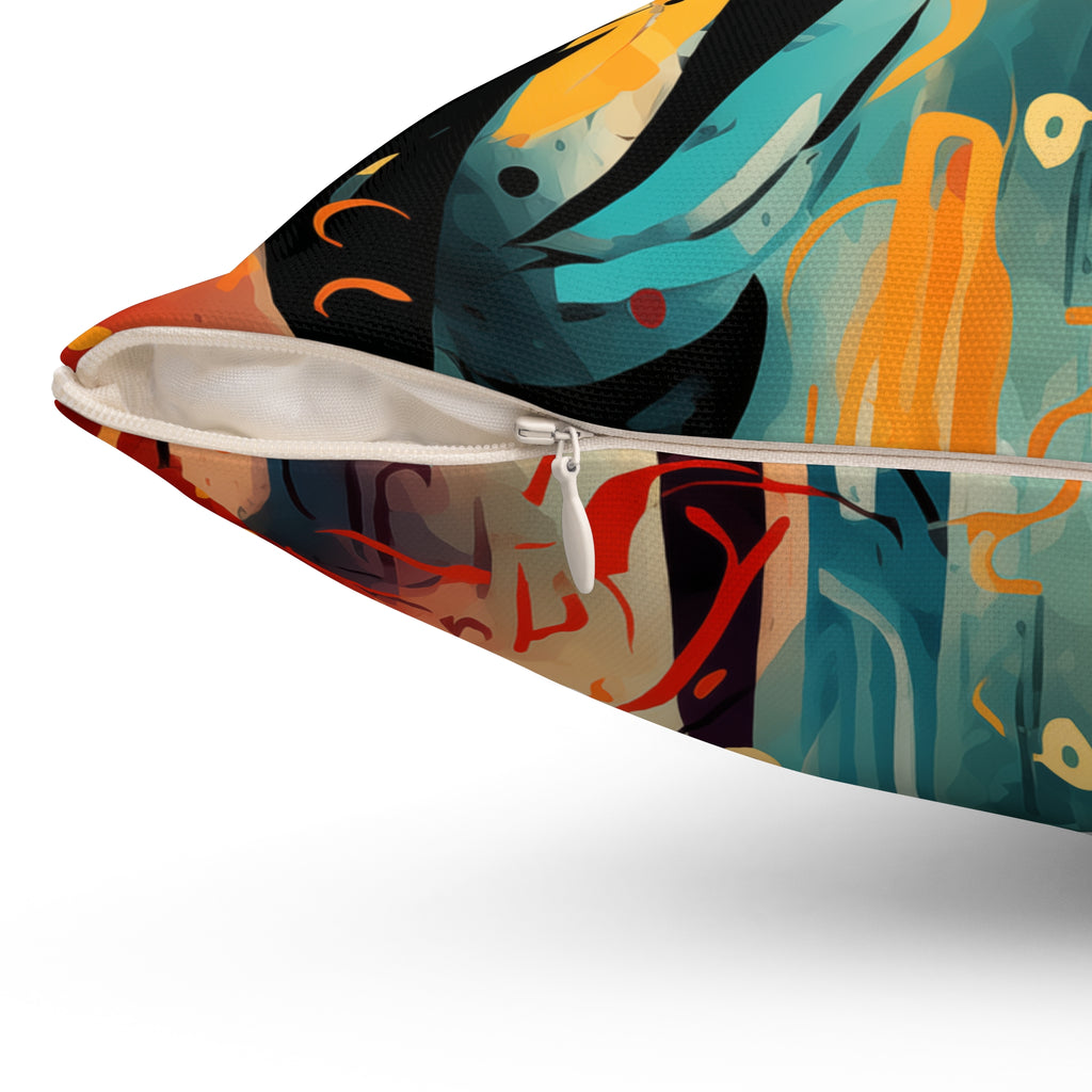 Spun Polyester Square Pillow