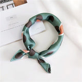 Ladies Head and Neck Scarf Satin Headband Bandage Headband