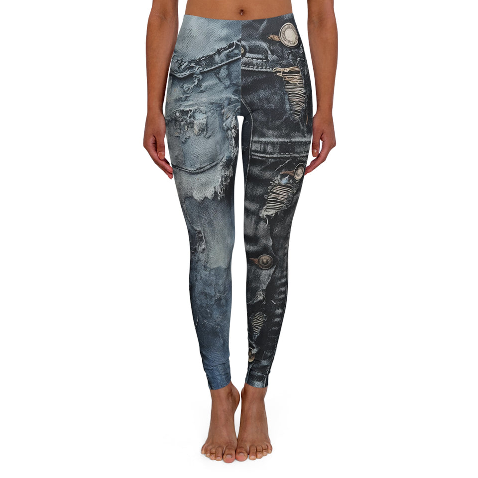 Women's Casual Spandex Leggings (AOP)