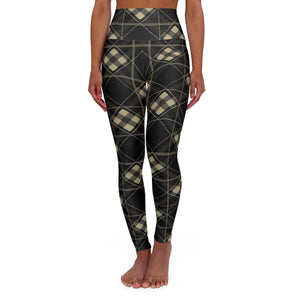 High Waisted Yoga Leggings (AOP)