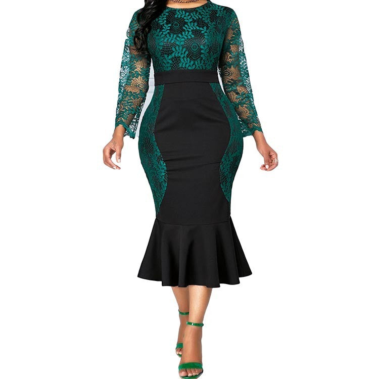 Autumn Summer Dress Women Casual Plus Size