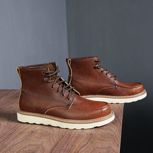 Retro British Outdoor Mark Tooling Shoes High-Top Boots Men