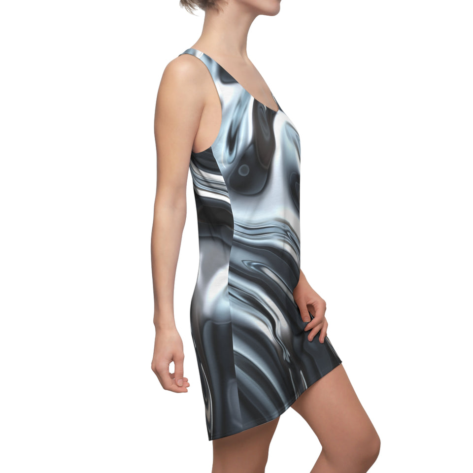 Women's Cut & Sew Racerback Dress (AOP)