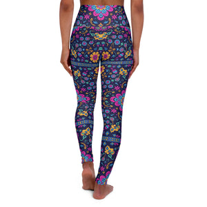 High Waisted Yoga Leggings (AOP)