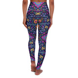 High Waisted Yoga Leggings (AOP)