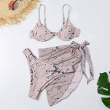 Swimsuit Women s Three piece Set