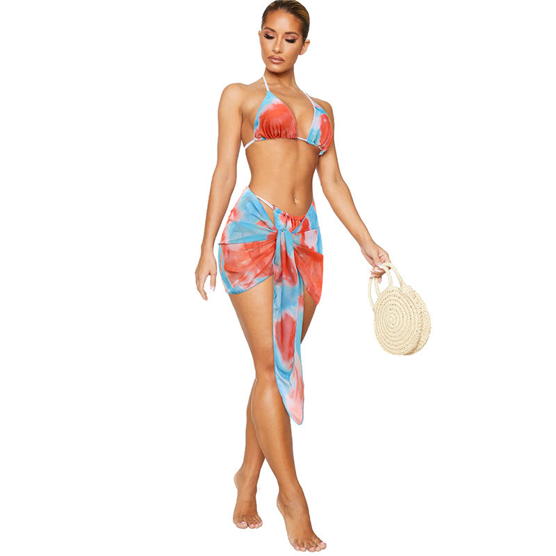 Swimsuit Women Bikini Bikini Three-Piece Swimwear