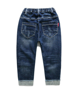 Kids Boys Jeans Baby Clothes Classic jeans Children Denim Clothing 5-13Y