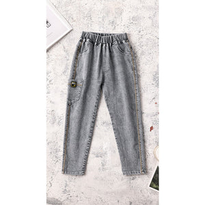 Kids Boys Jeans Baby Clothes Classic jeans Children Denim Clothing 5-13Y