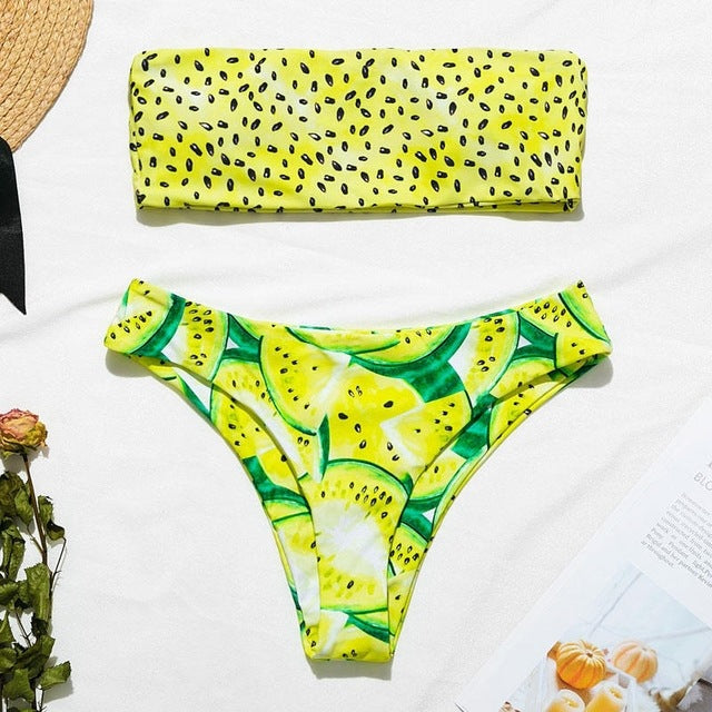 Women's Graphic Bikini Set