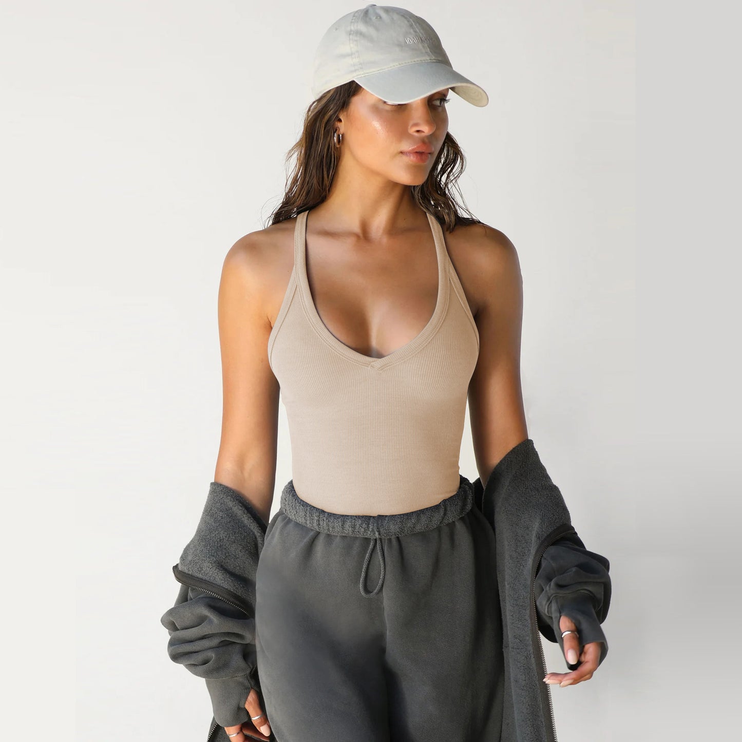 Gilet Tricoté Printemps Sexy Slim Top Vêtements Femme