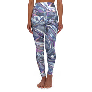 High Waisted Yoga Leggings (AOP)