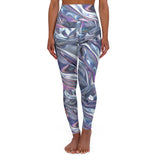 High Waisted Yoga Leggings (AOP)