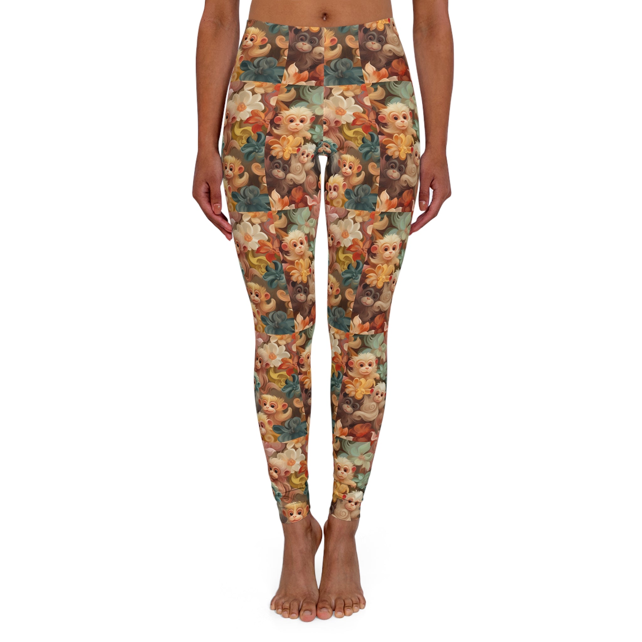 Women's Spandex Leggings (AOP)