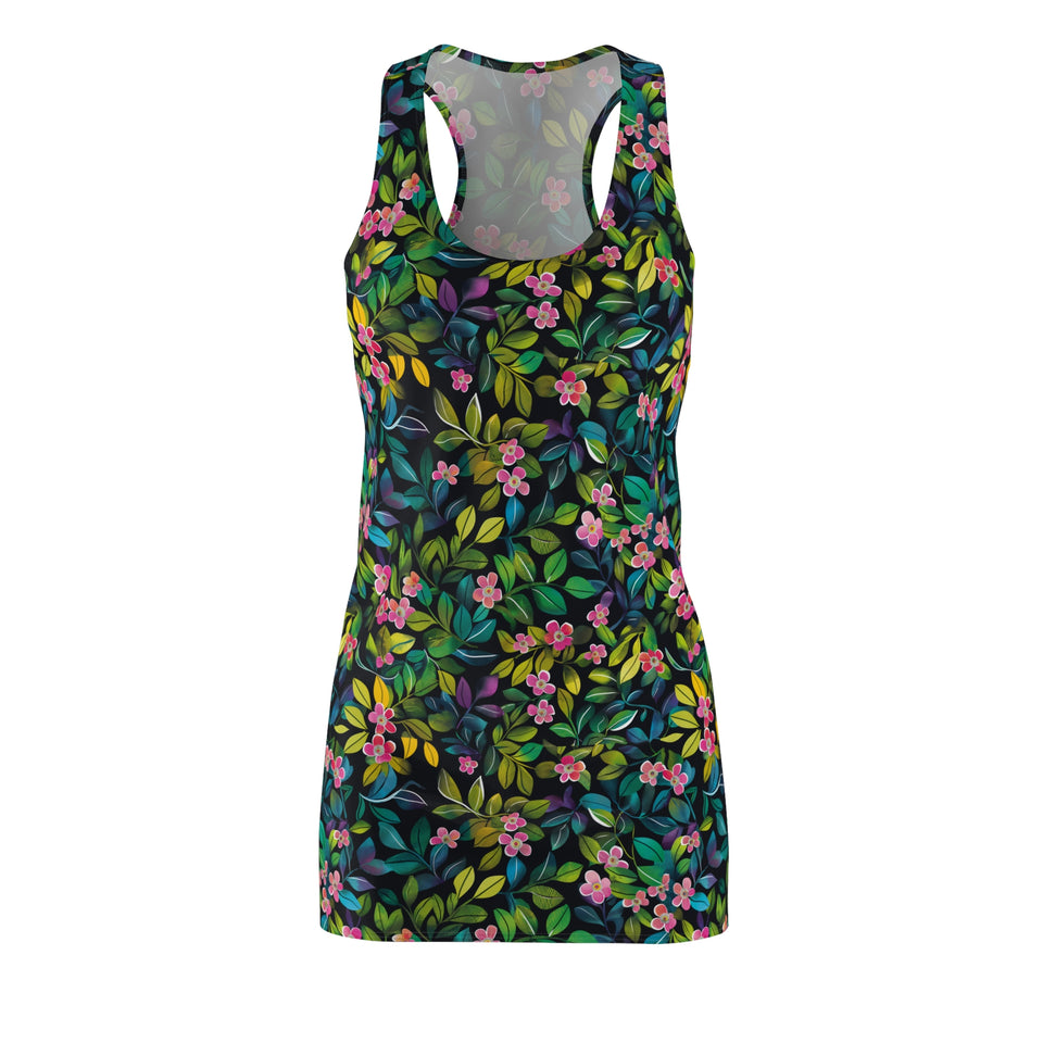 Women's Cut & Sew Racerback Dress (AOP)