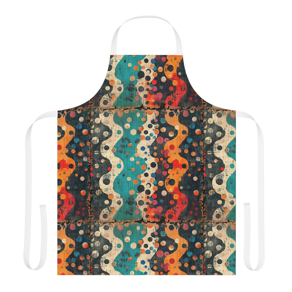 Apron, 5-Color Straps (AOP)