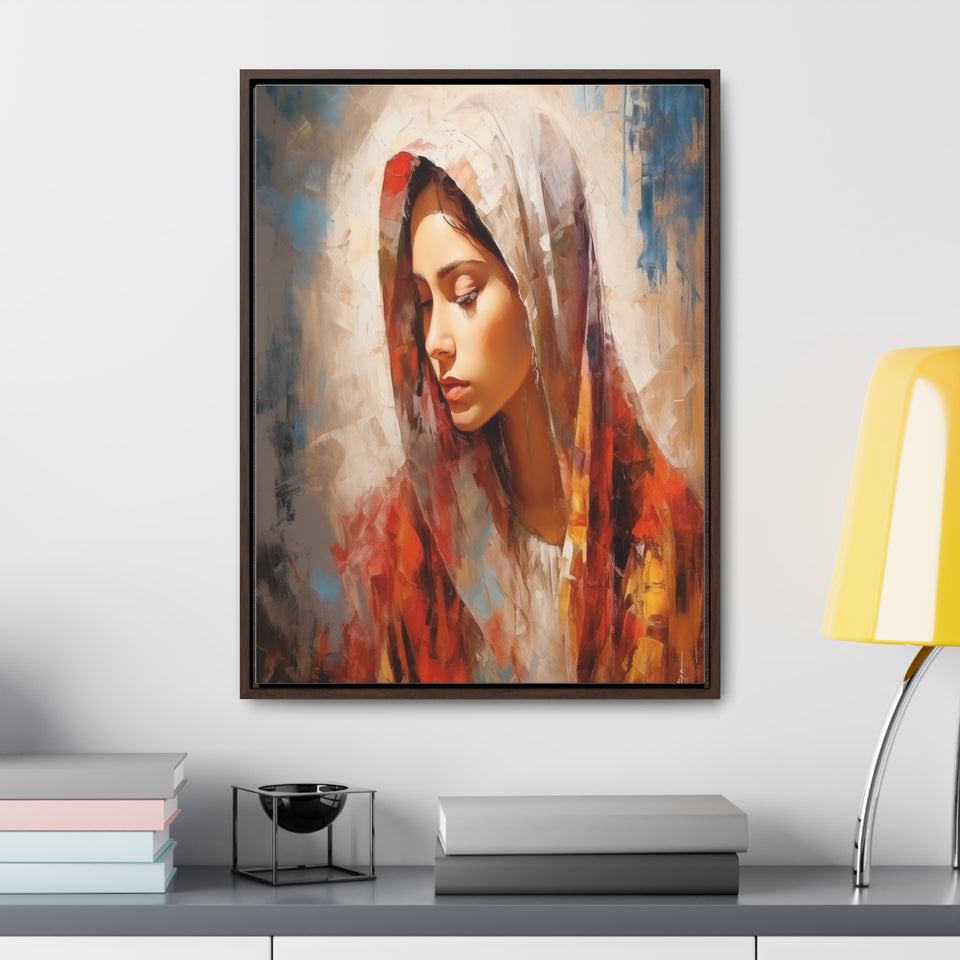 Gallery Canvas Wraps, Vertical Frame Our Lady