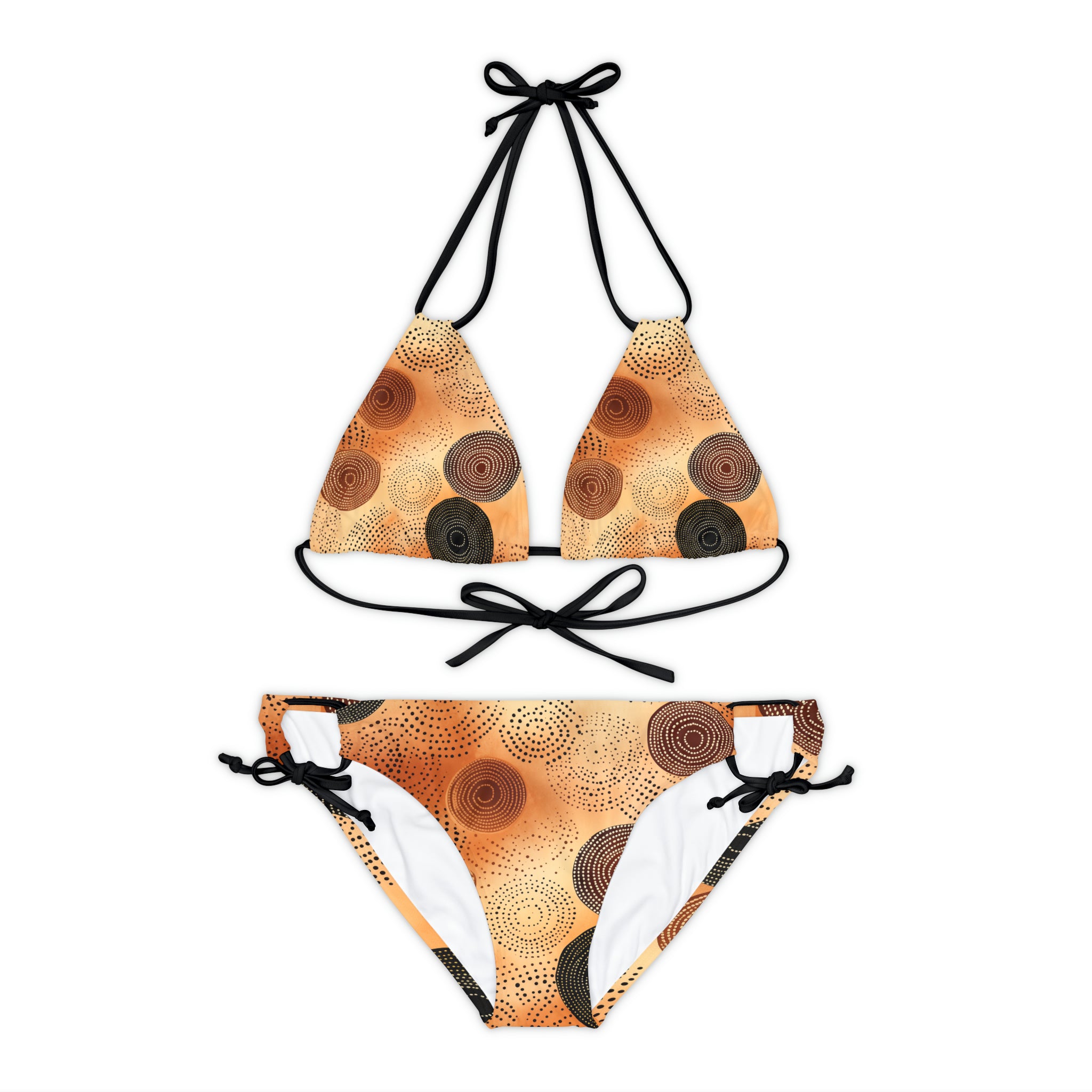 Strappy Bikini Set (AOP)