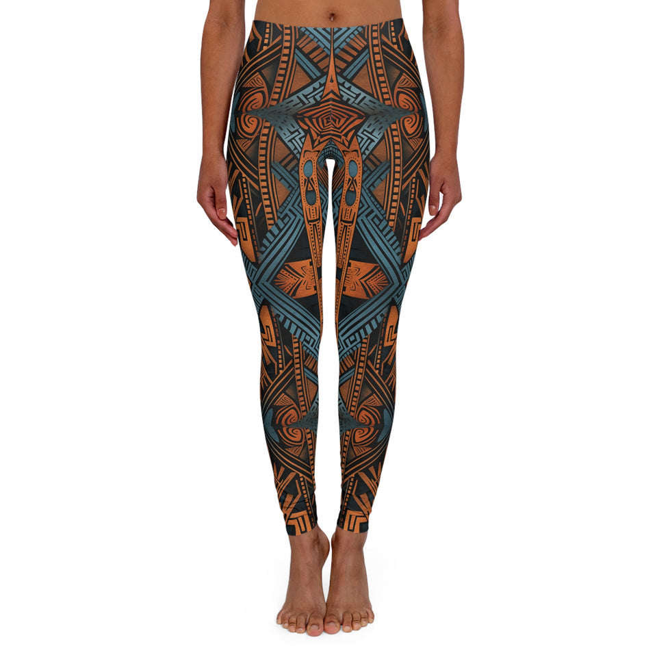 Women's Spandex Leggings (AOP)