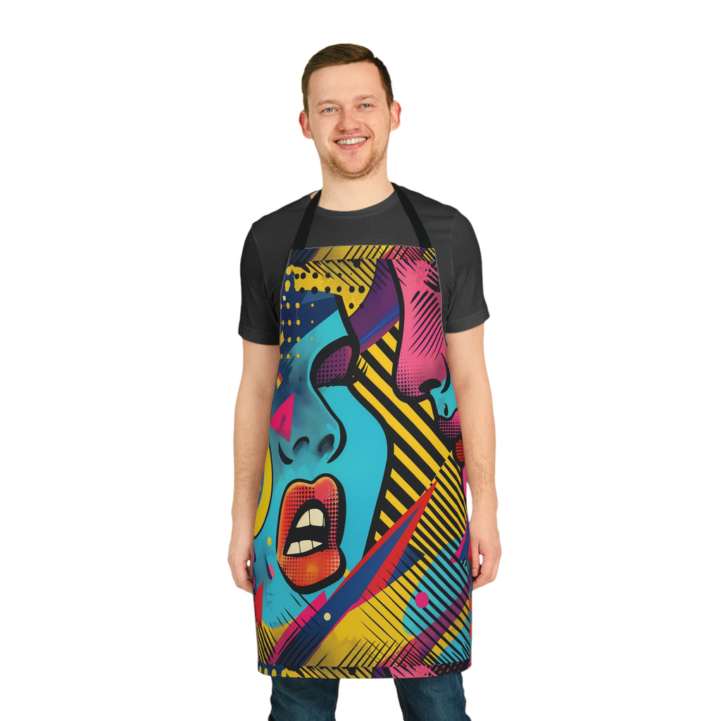 Apron, 5-Color Straps (AOP)