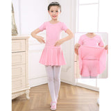 Dancing Dress Girls' Short Sleeve Exercise Clothing