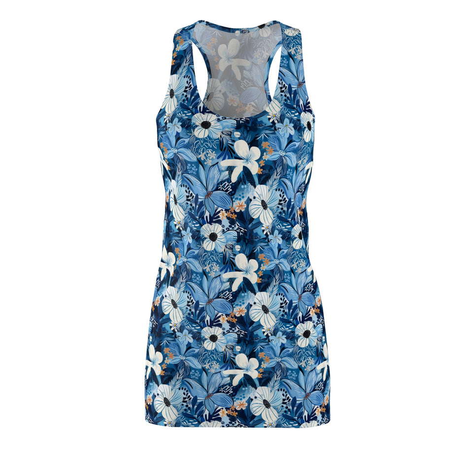 Women's Cut & Sew Racerback Dress (AOP)