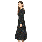 Women's Long Sleeve Dance Dress (AOP)